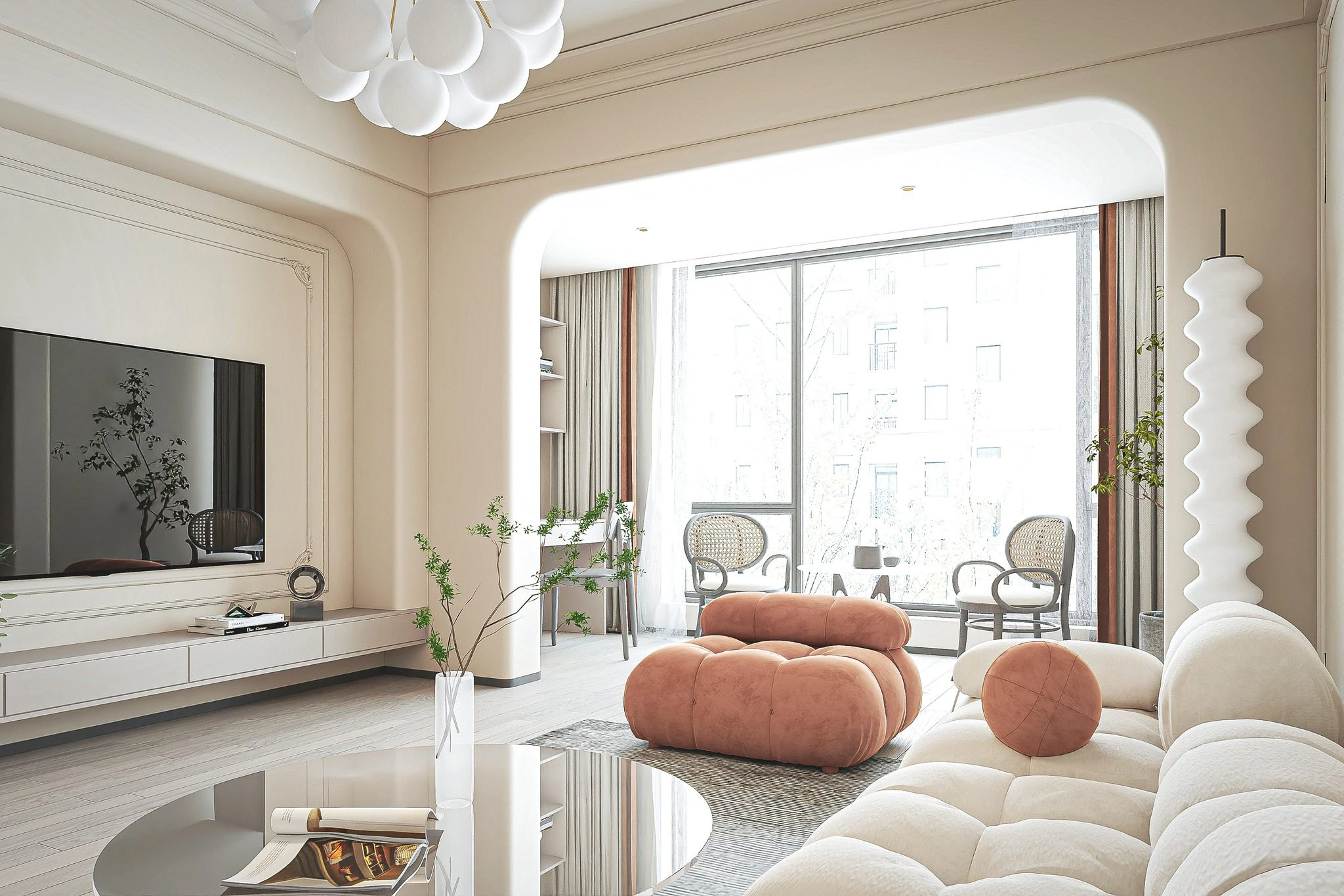 SketchUp Free Modern Vantage Living Room SketchUp 3D Model Free Download ID 100000420 (Khang Trung)