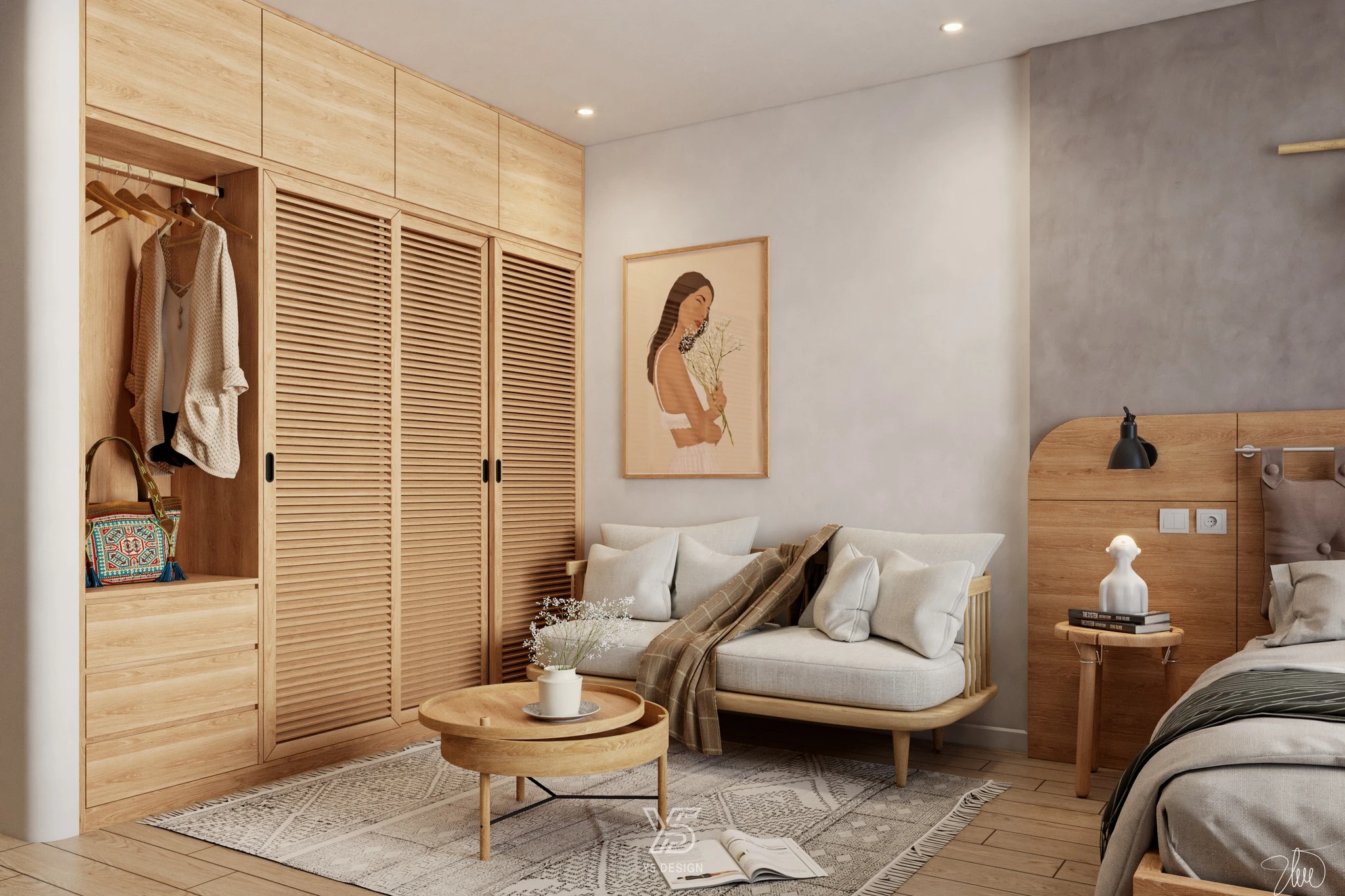 Modern Vray Apartment Download SketchUp Models Free ID 106000184 (Huy Ung)