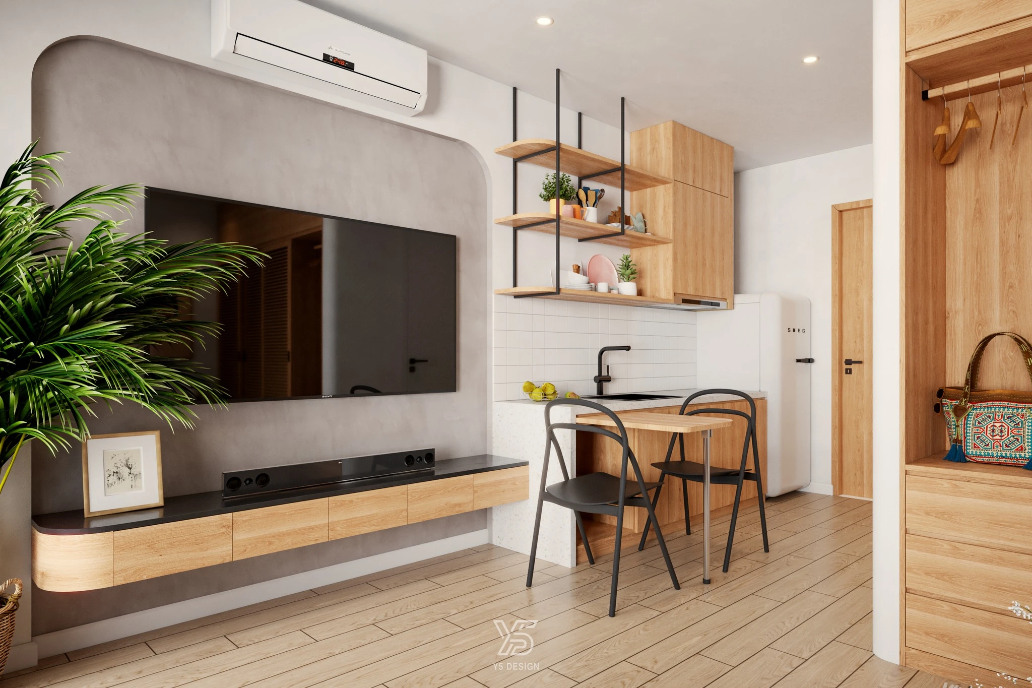 Modern Vray Apartment Download SketchUp Models Free ID 106000184 (Huy Ung)