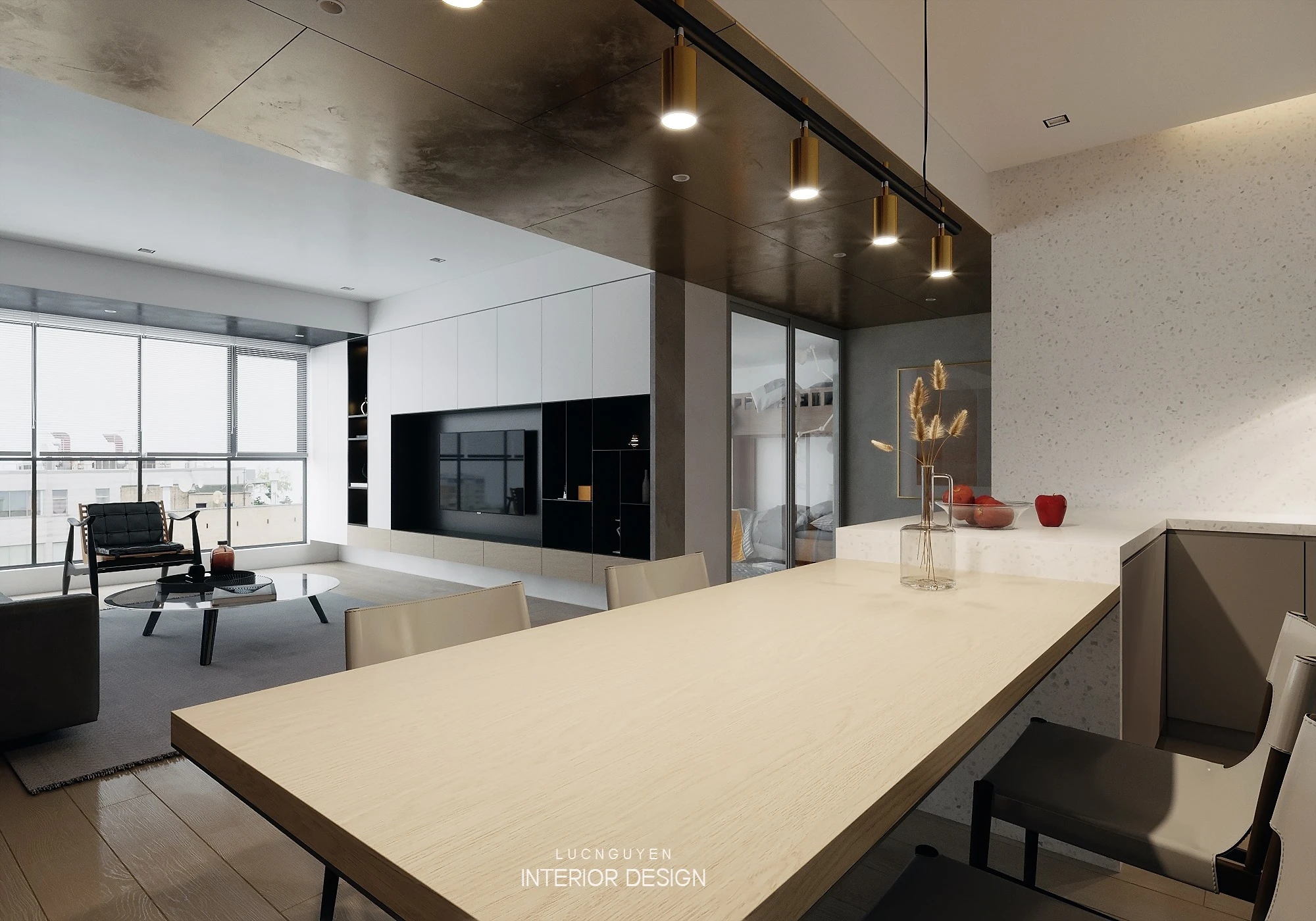 SketchUp Free Modern Vray Apartment Free SketchUp Models Download ID 106000160 (Nguyen Luc)