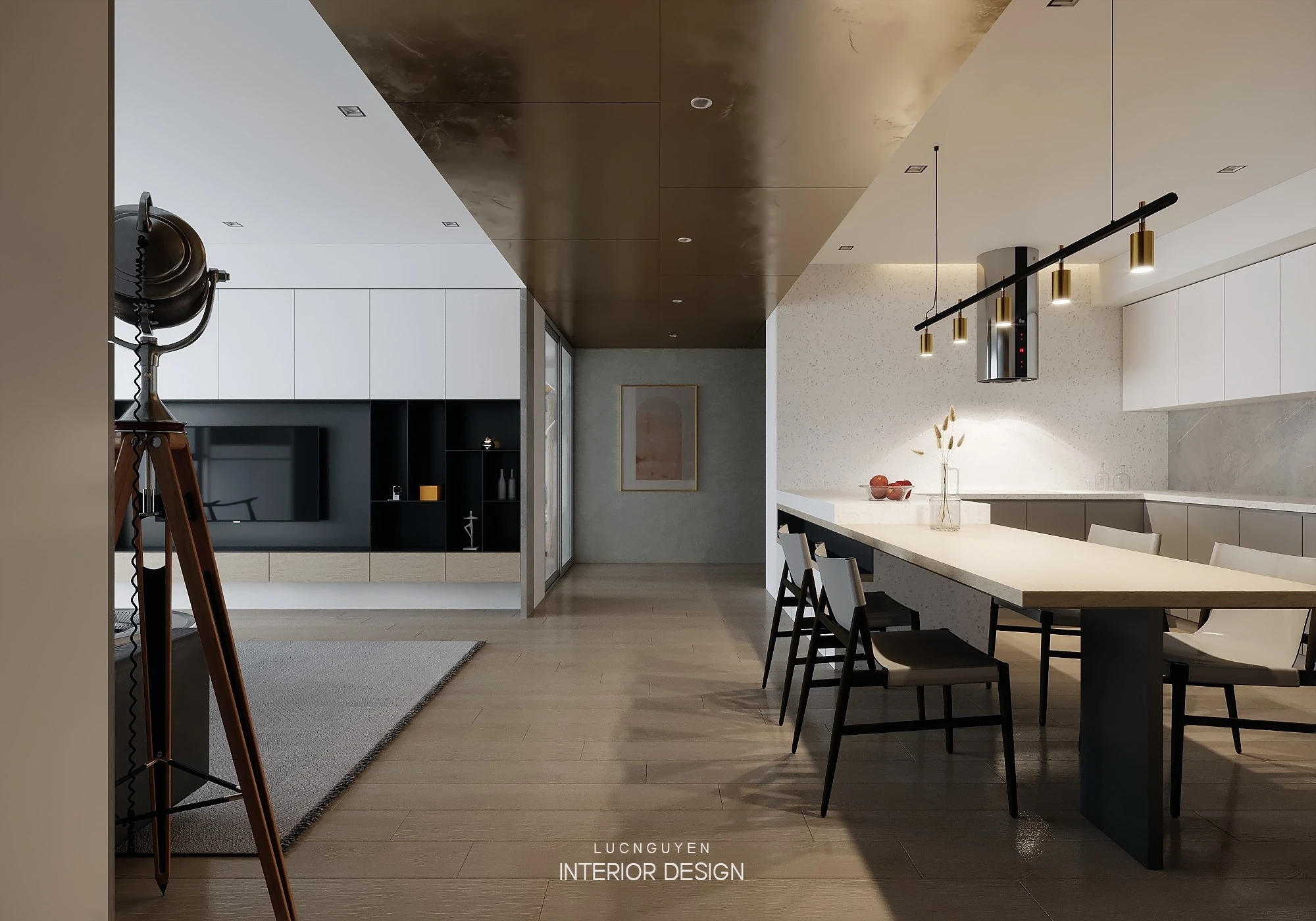 SketchUp Free Modern Vray Apartment Free SketchUp Models Download ID 106000160 (Nguyen Luc)