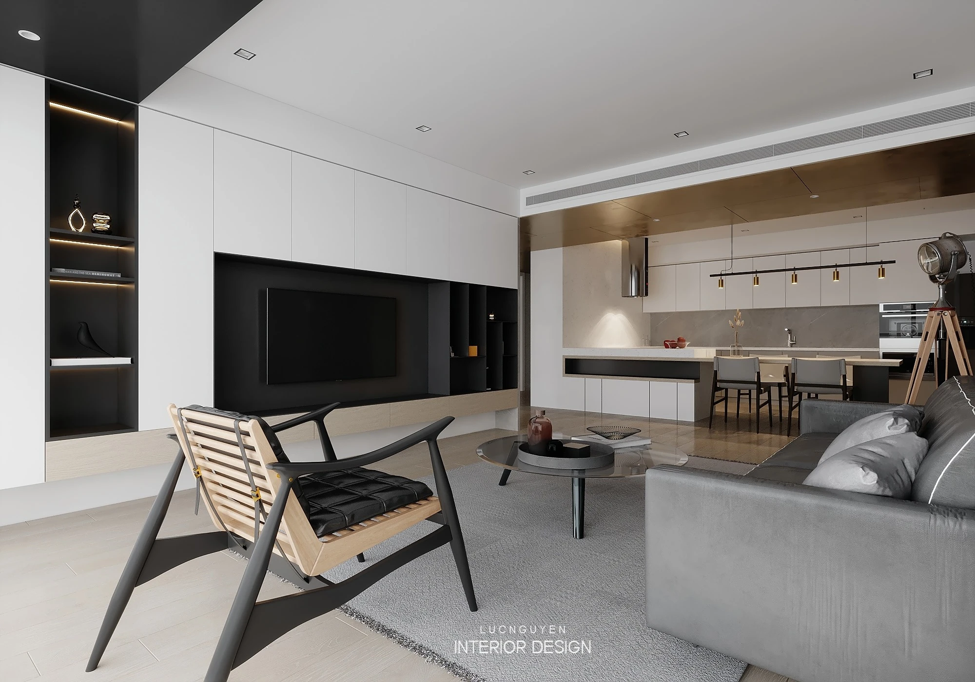 SketchUp Free Modern Vray Apartment Free SketchUp Models Download ID 106000160 (Nguyen Luc)