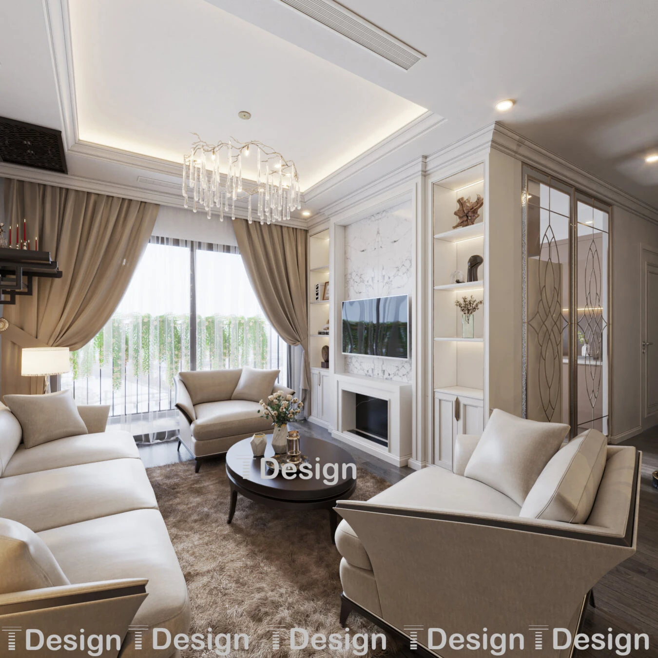 Modern Vray Apartment SketchUp 3D Model Free Download ID 106000178 (Trong Thanh)