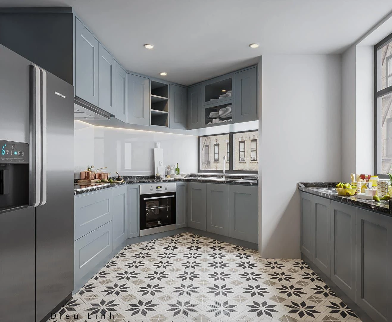 Modern Vray Apartment SketchUp Free Model Download ID 106000142 (Dieu Linh)