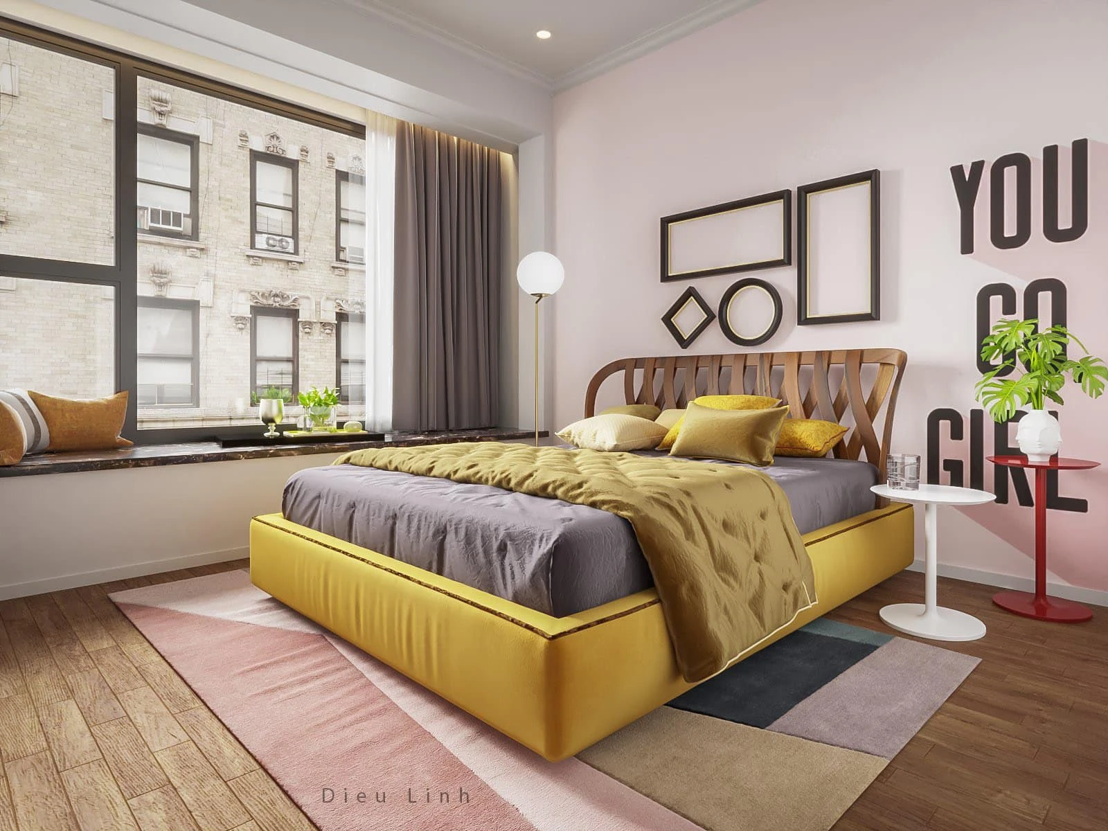 Modern Vray Apartment SketchUp Free Model Download ID 106000142 (Dieu Linh)