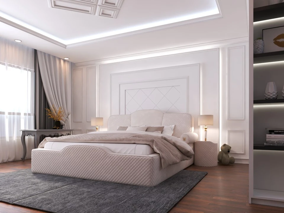 Modern Vray Bedroom Enscape Model Free Download ID 101000213 (Tran Thanh Son)