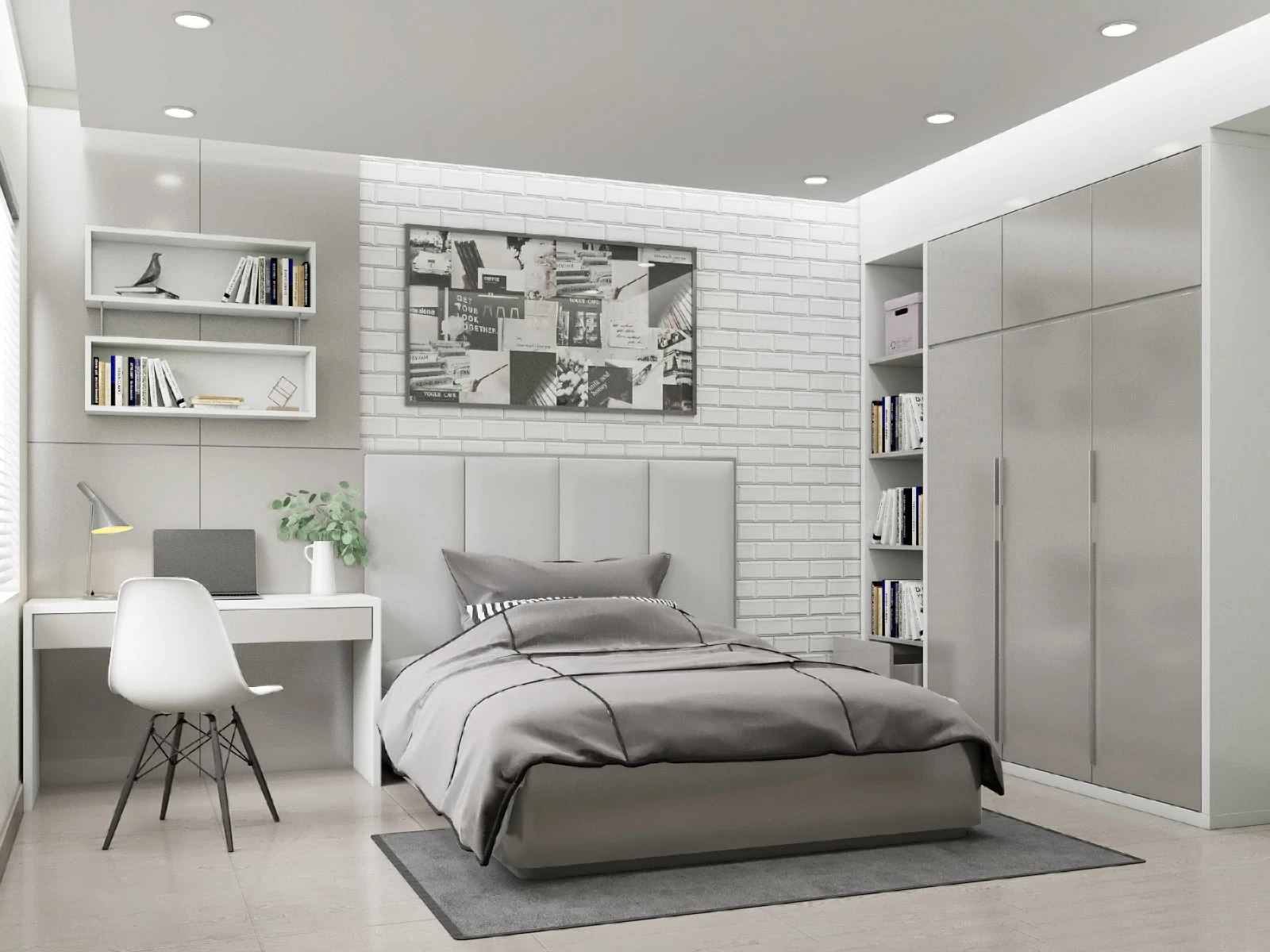 Modern Vray Bedroom Enscape Model Free Download ID 101000442 (Nguyen Phuong Ly)