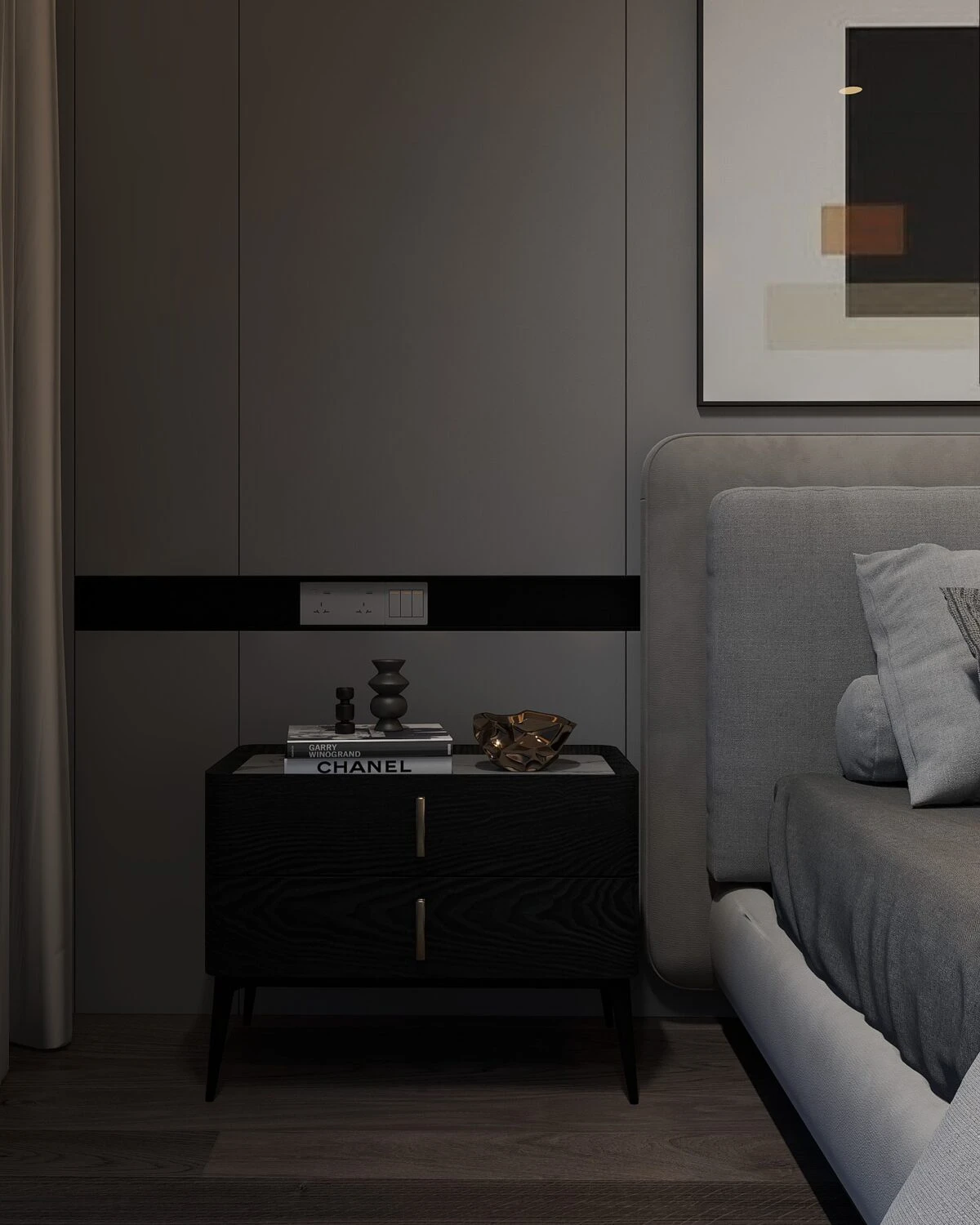 Modern Vray Bedroom Enscape Model Free Download ID 101000682 (Dinh Thanh)