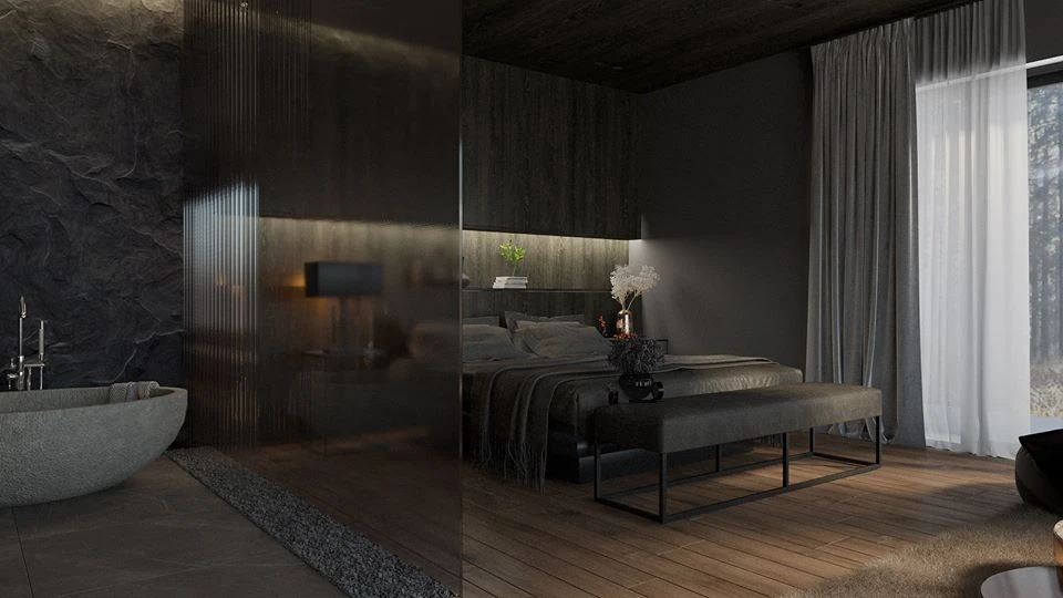 Modern Vray Bedroom Free Sketchup Models Download ID 101000346 (Phan Tuan)