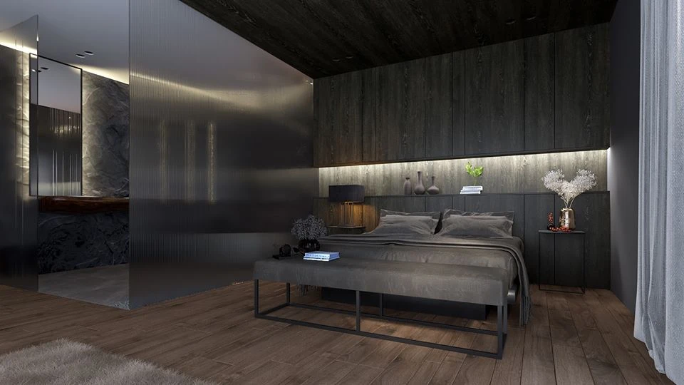 Modern Vray Bedroom Free Sketchup Models Download ID 101000346 (Phan Tuan)