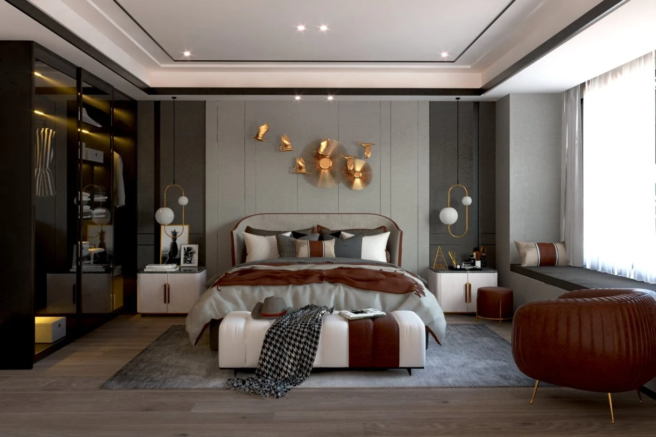 Modern Vray Bedroom Free Sketchup Models Download ID 101000535 (Van Huan)