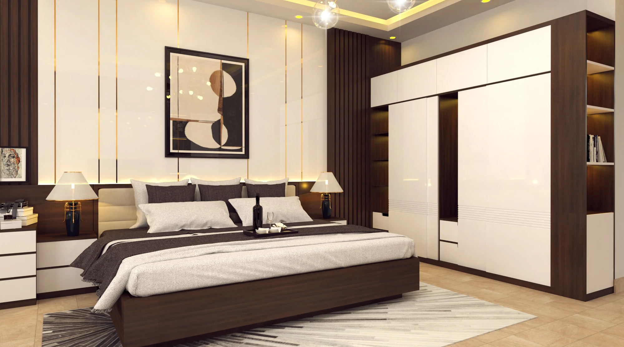 Modern Vray Bedroom Sketchup 3d Models Free Download ID 101000288 (Duc Khanh)