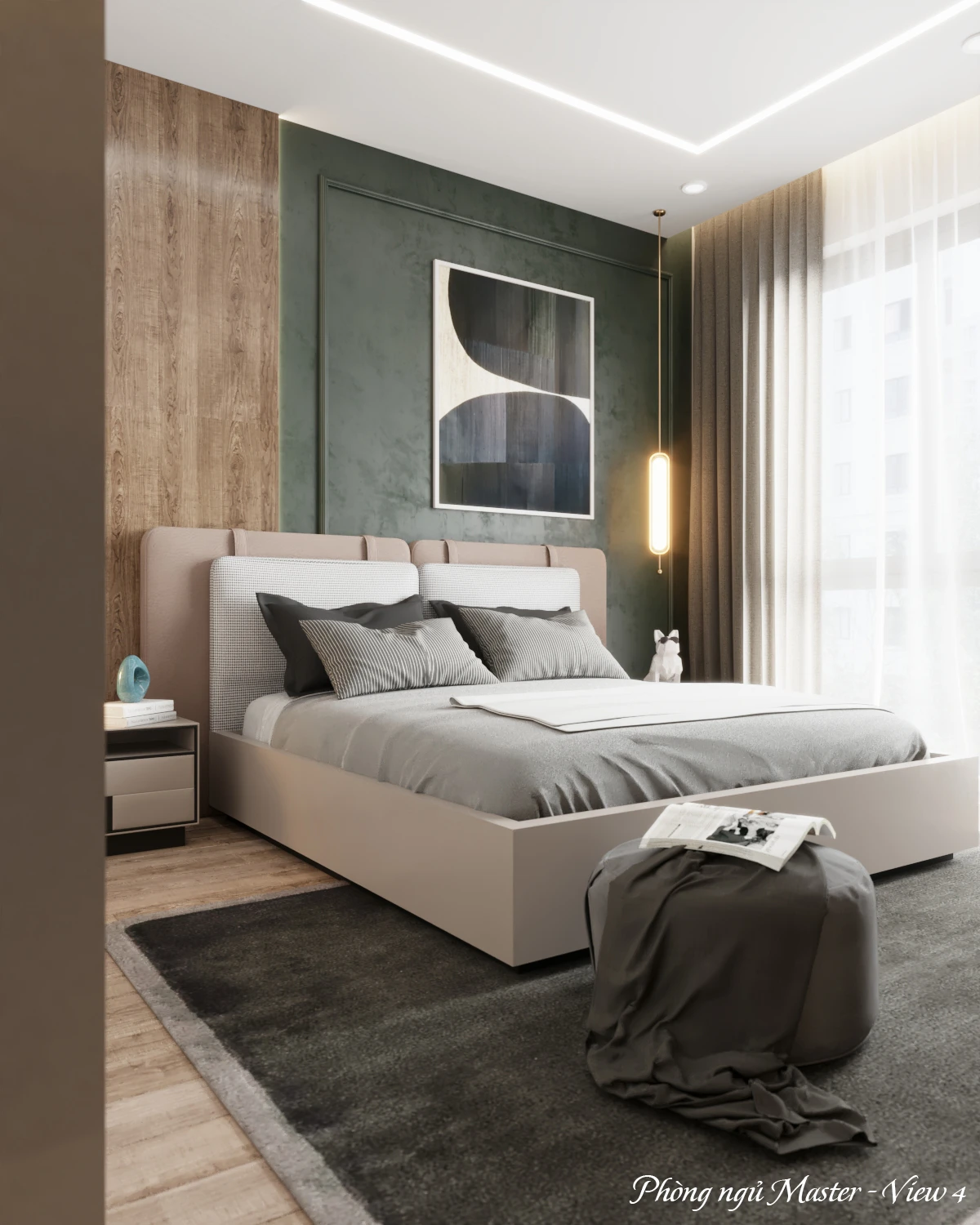 Modern Vray Bedroom Sketchup 3d Models Free Download ID 101000467 (Thuy Lee)