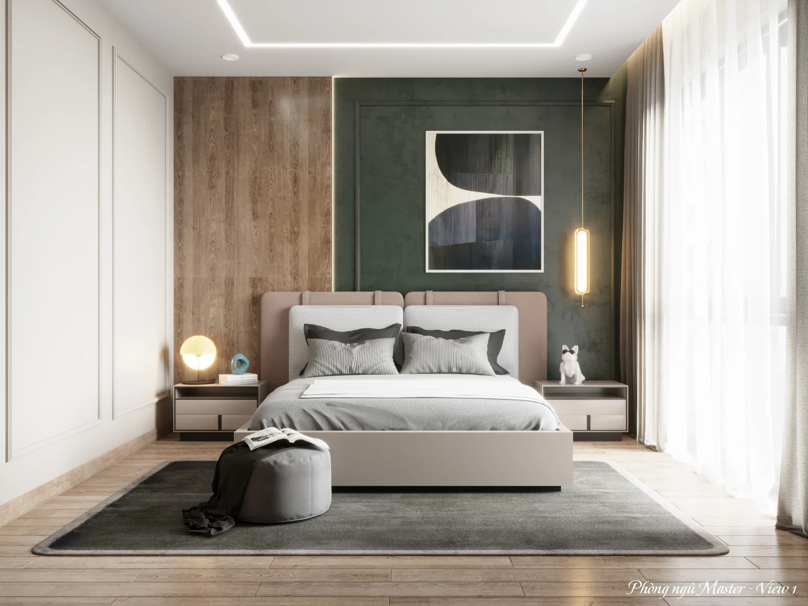 Modern Vray Bedroom Sketchup 3d Models Free Download ID 101000467 (Thuy Lee)