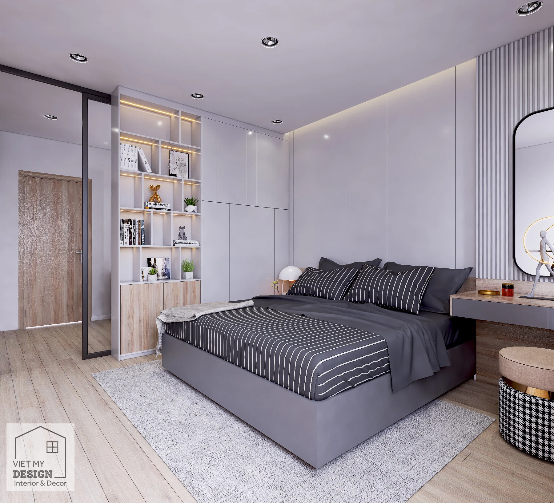 SketchUp Free Modern Vray Bedroom Sketchup 3d Models Free Download ID 101000507 (Dang Nam Quang)