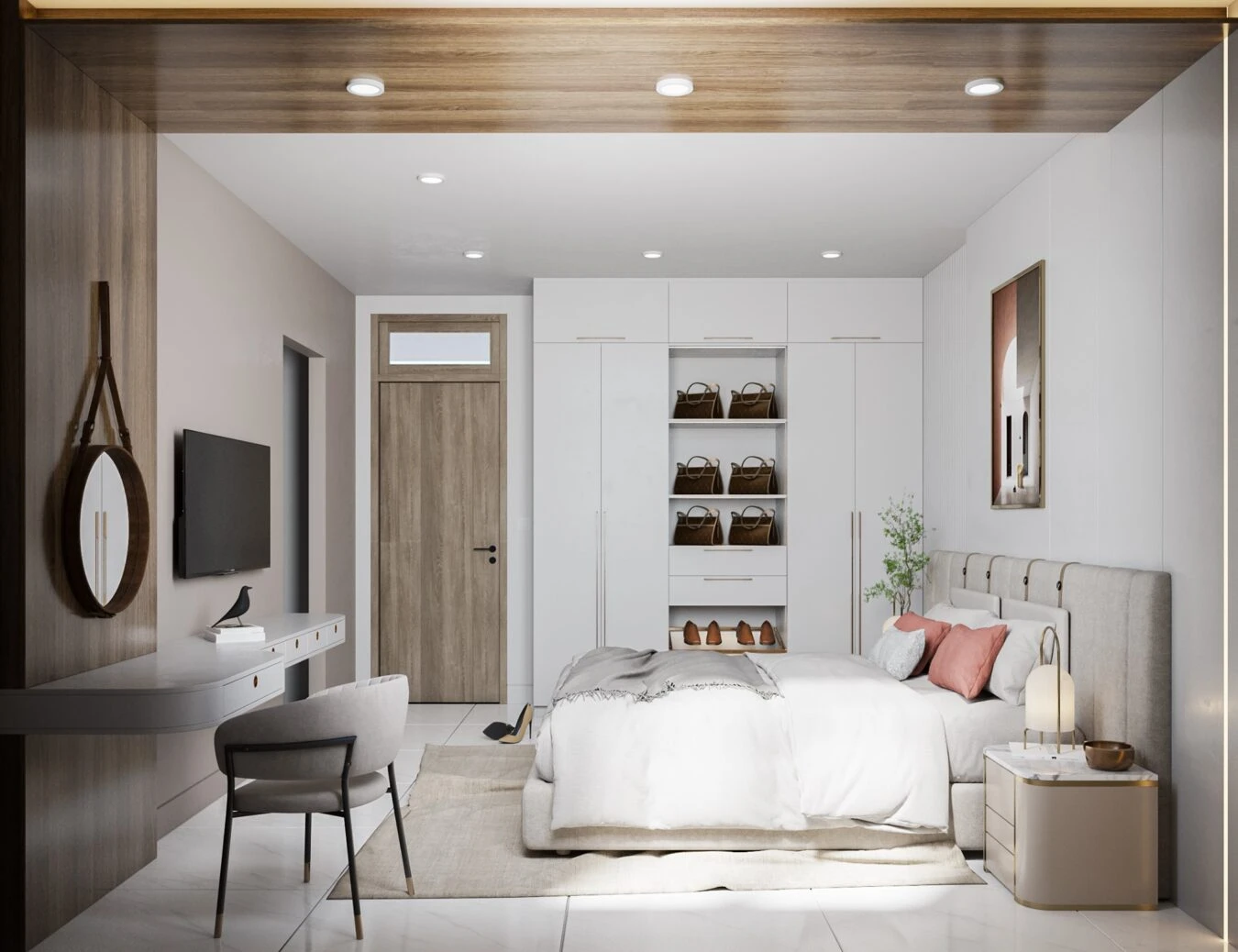 SketchUp Free Modern Vray Bedroom Sketchup 3d Models Free Download ID 101000537 (Tuan Tran)