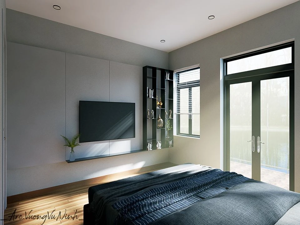 Modern Vray Bedroom Sketchup Model Download Free ID 101000327 (Vuong Vu Linh)