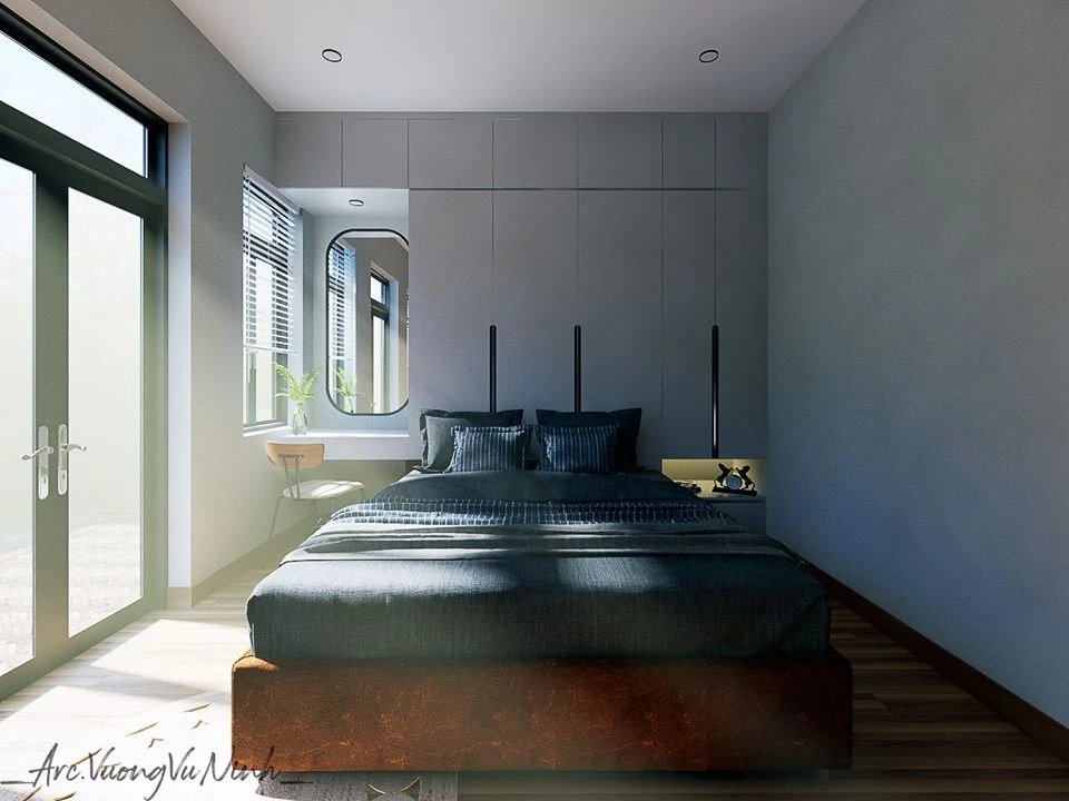 Modern Vray Bedroom Sketchup Model Download Free ID 101000327 (Vuong Vu Linh)