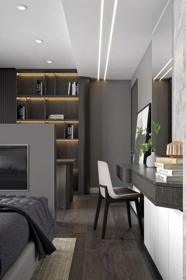 Modern Vray Bedroom Sketchup Model Download Free ID 101000357 (Hoang Sao)