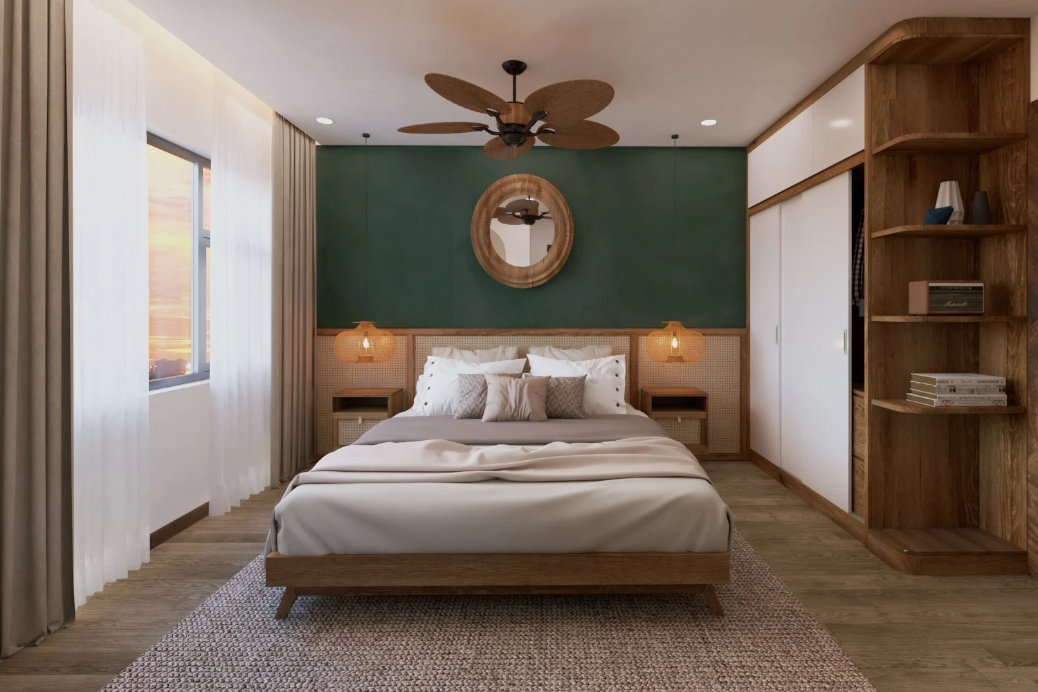 SketchUp Free Modern Vray Bedroom Sketchup Model Download Free ID 101000626 (Le Tien Dung)