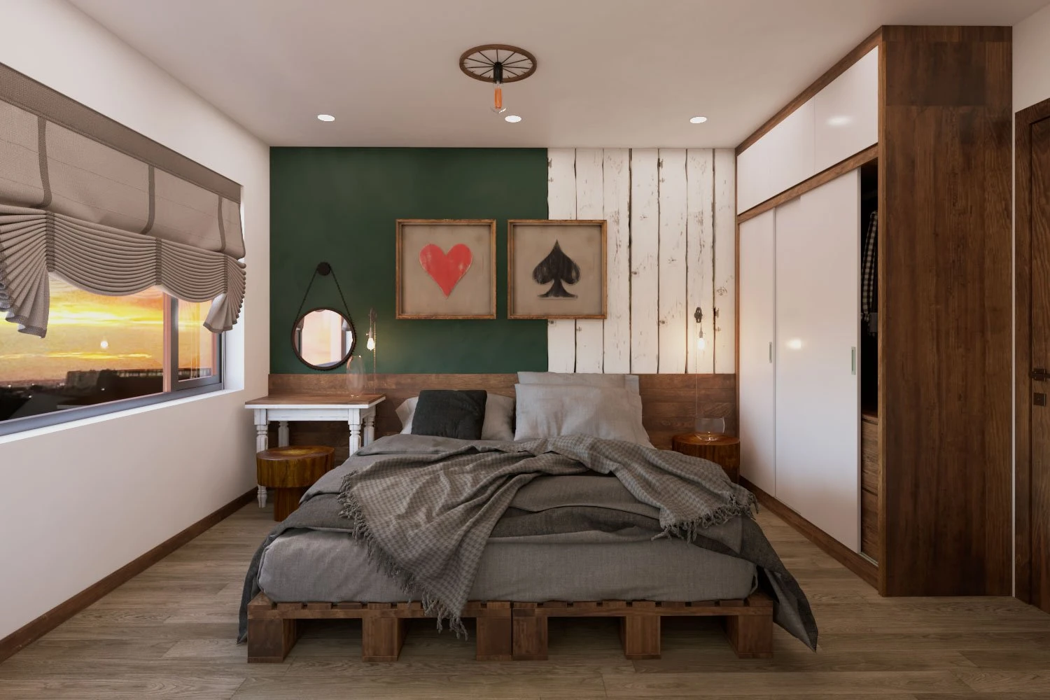 SketchUp Free Modern Vray Bedroom Sketchup Model Download Free ID 101000626 (Le Tien Dung)