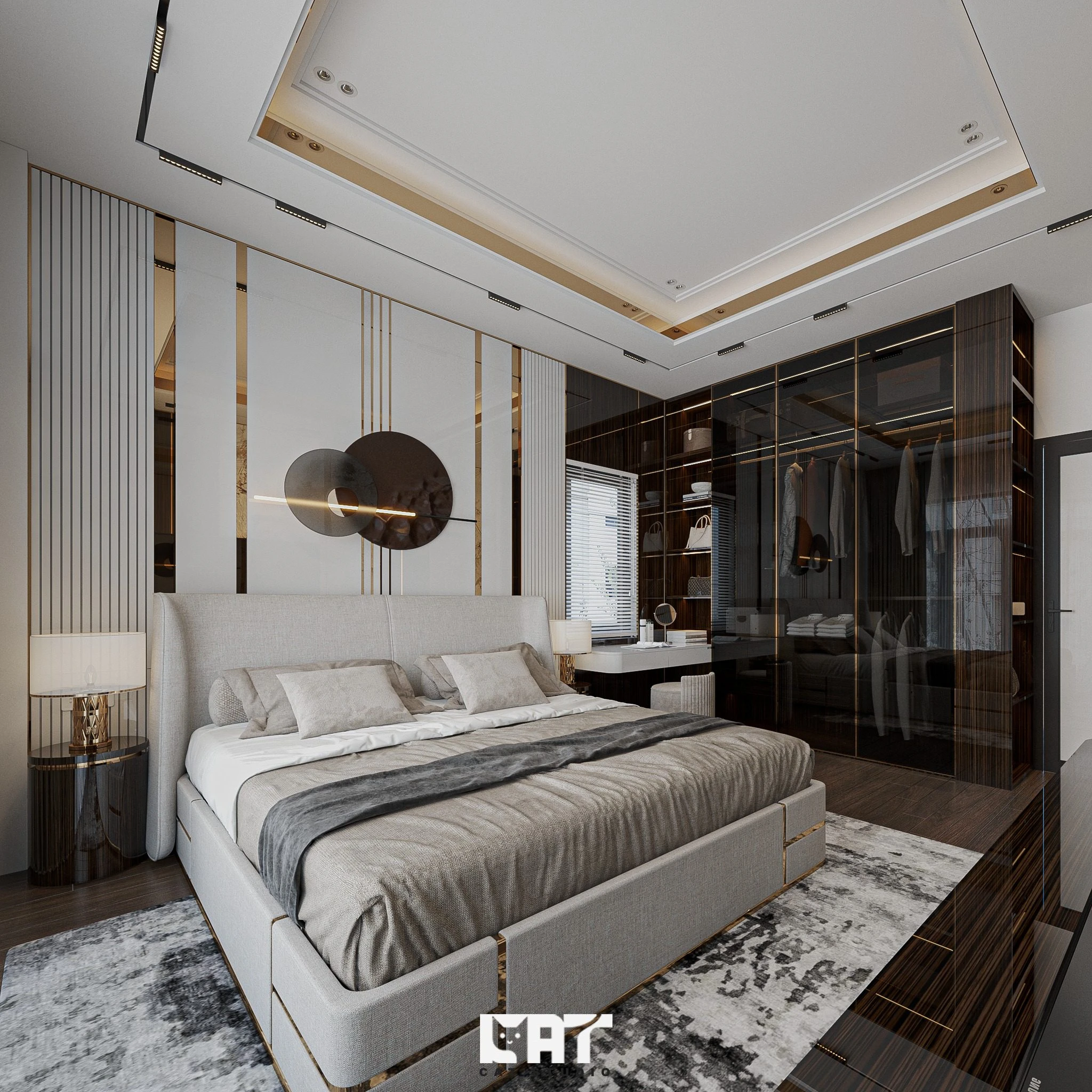 SketchUp Free Modern Vray Bedroom Sketchup Model Download Free ID 101000746 (Kts Nghiathan)