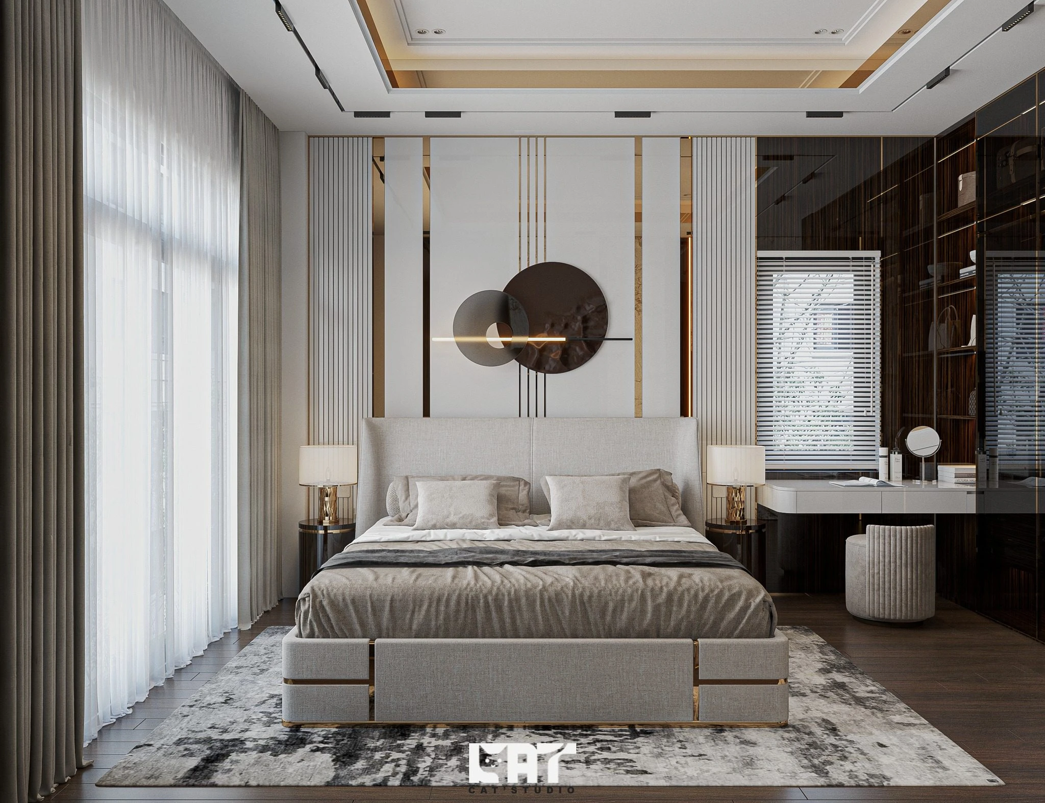 SketchUp Free Modern Vray Bedroom Sketchup Model Download Free ID 101000746 (Kts Nghiathan)