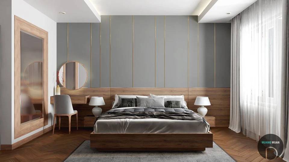 Modern Vray Bedroom Sketchup Model Free Download ID 101000351 (Duong Quang Quan)