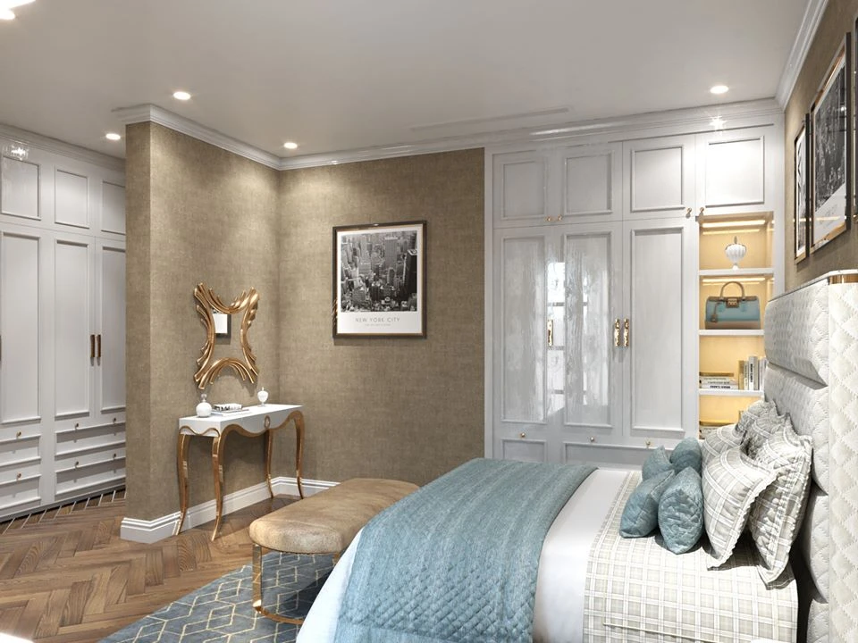 Modern Vray Bedroom Sketchup Scene Free Download ID 101000309 (Huy Talica)