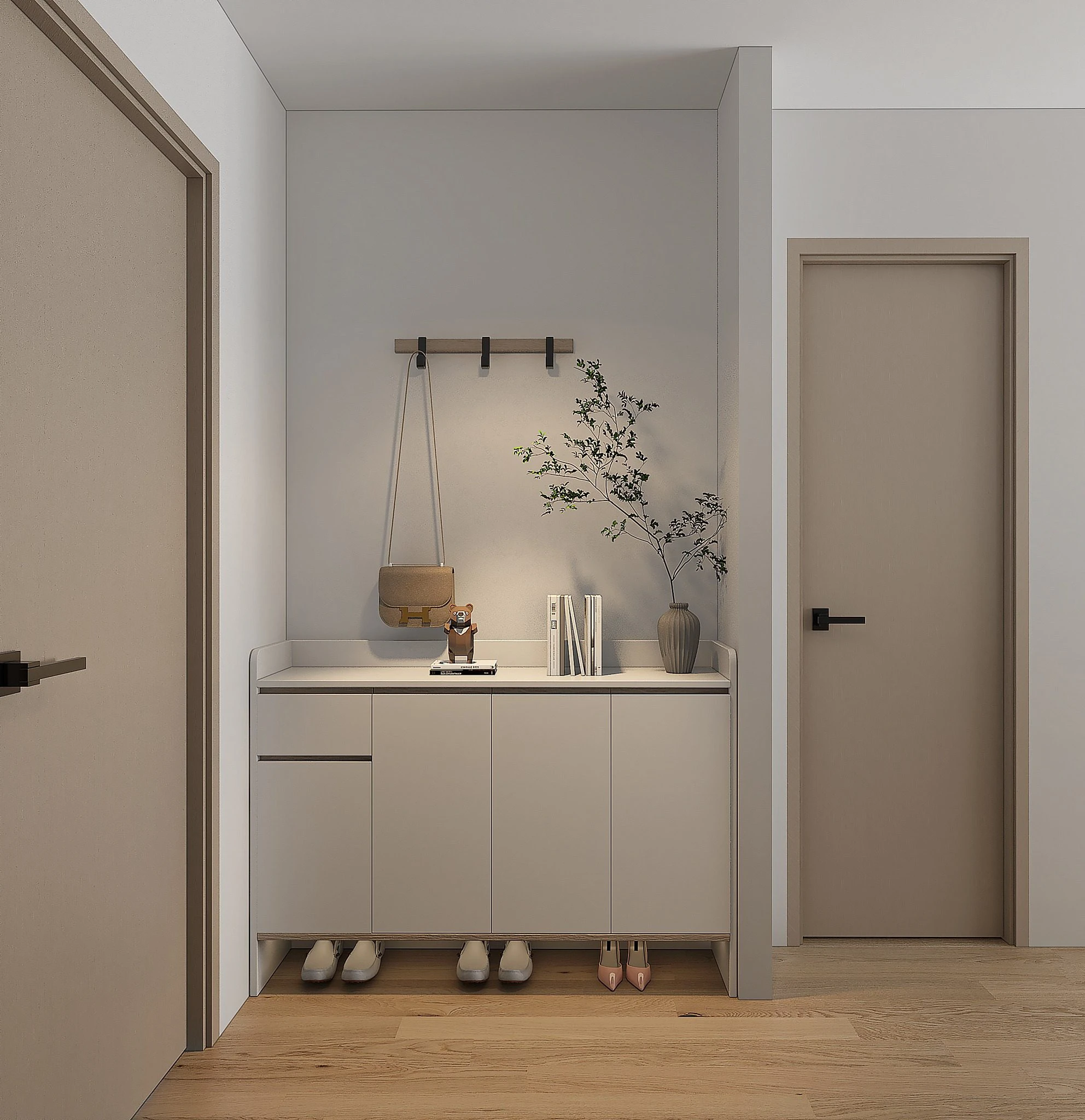 Modern Vray Bedroom Sketchup Scene Free Download ID 101000748 (Hung Lq)