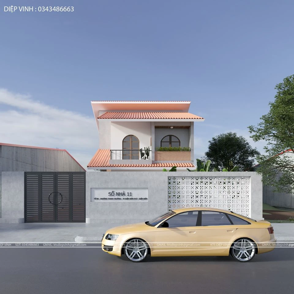 Modern Vray Exterior Enscape Model Free Download ID 101000709 (Diep Vinh)