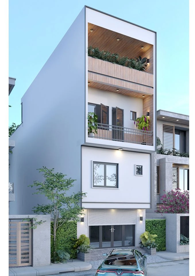 Modern Vray Exterior Sketchup Scene Download ID 101000708 (Lee Min Dung)