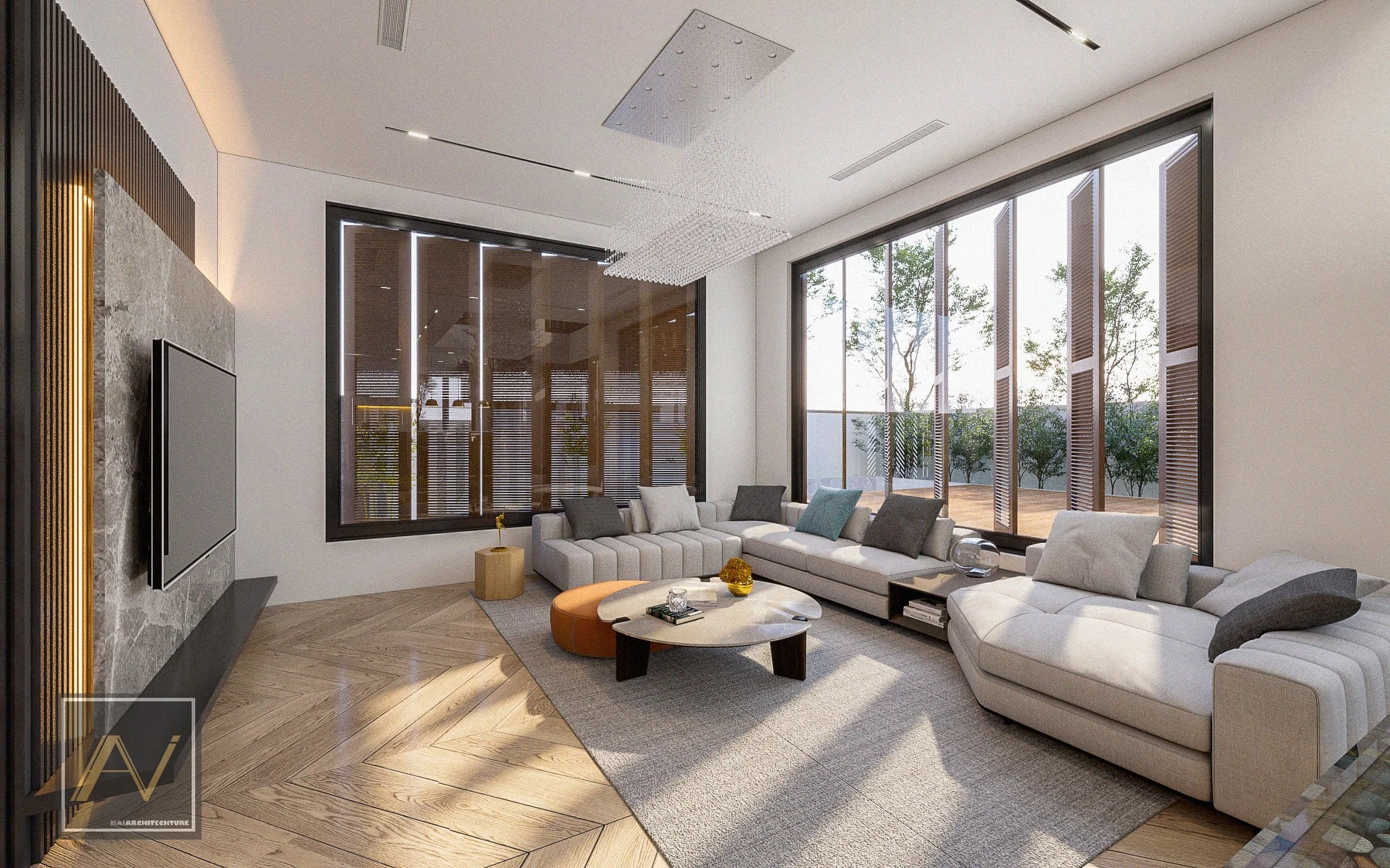 SketchUp Free Modern Vray Interior House Download SketchUp Models Free ID 212000100 (Ngo Hai)