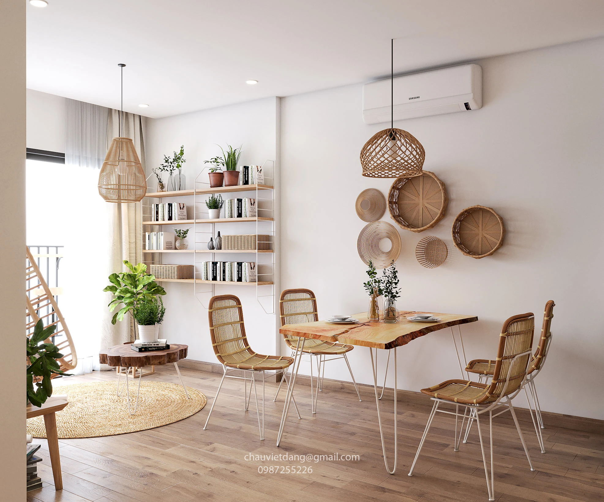 Modern Vray Interior House Free SketchUp Models Download ID 212000106 (Dang Viet Chau)