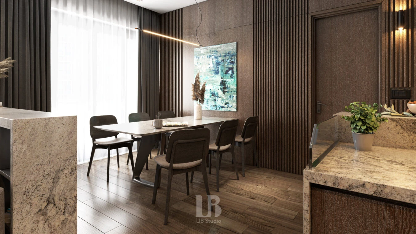 Modern Vray Living Room And Dining Room Sketchup Scene Download Free ID 218000104 (Gia Khanh)