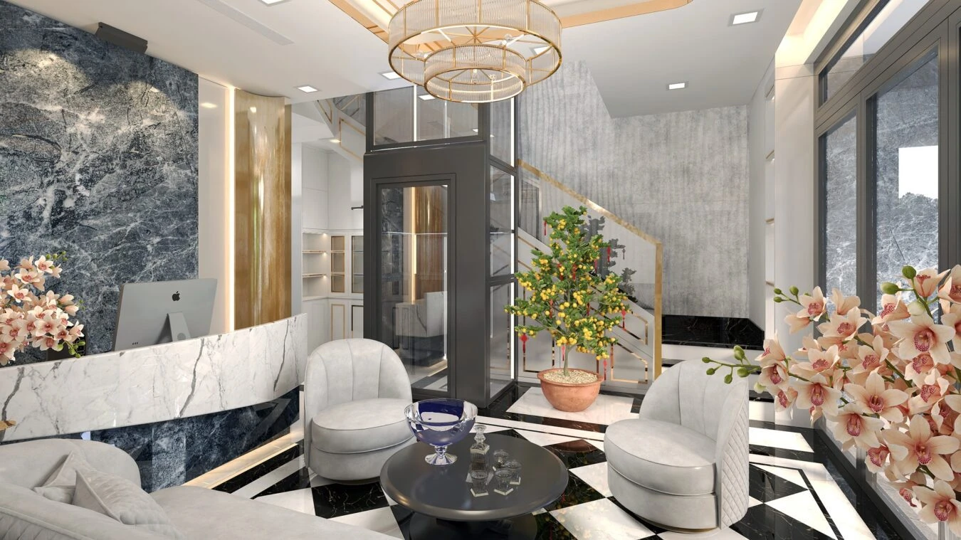 Modern Vray Living Room SketchUp Free Model Download ID 100000354 (Nguyen Bao Huyen)
