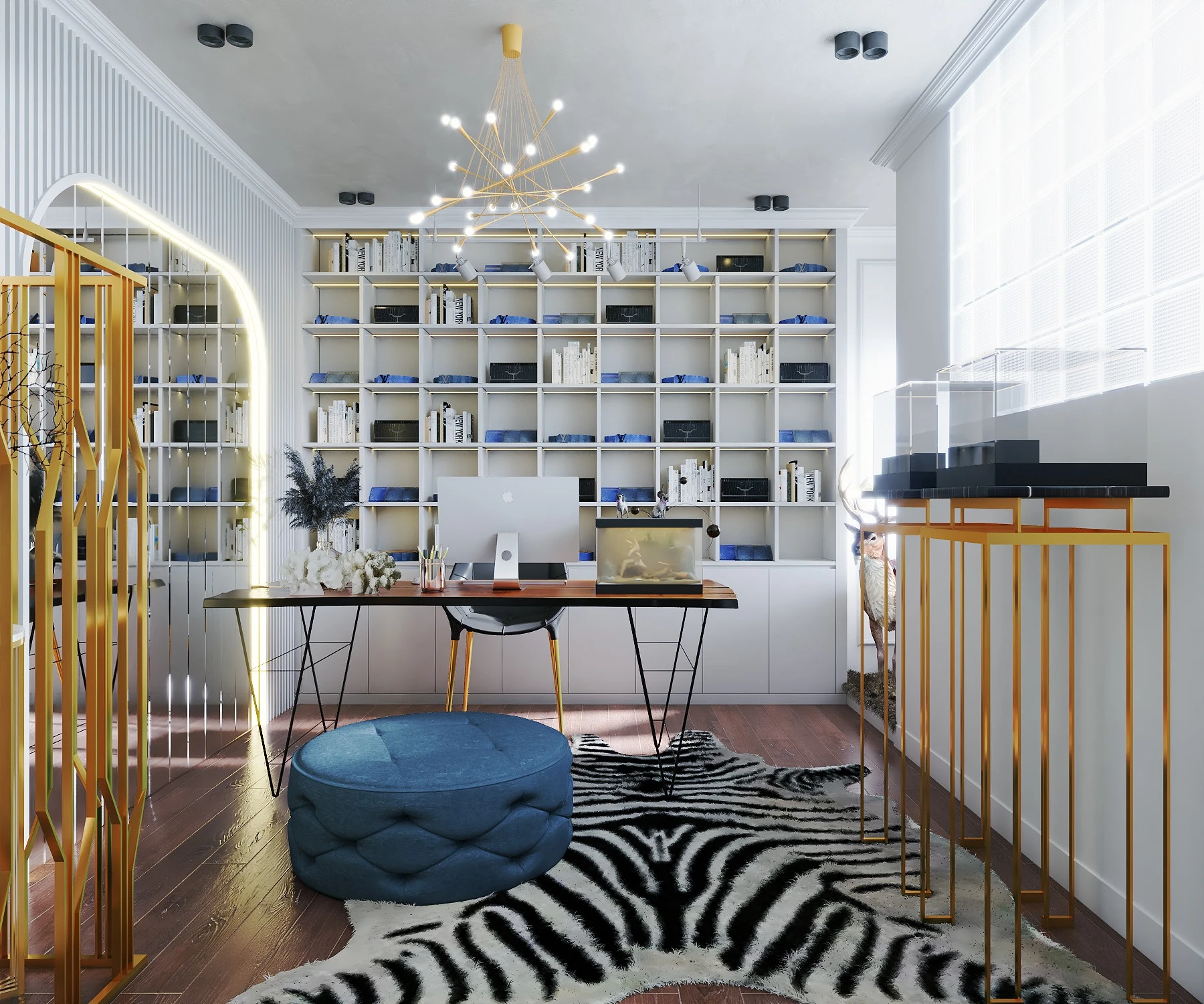 SketchUp Free Modern Vray Office SketchUp Free Model Download ID 110000047 (Phan Tuan)