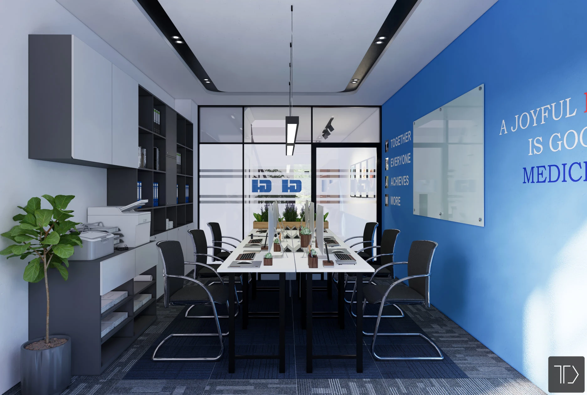 Office Free Download SketchUp Models Modern ID 110000050 (Nghiem Viet Thai)