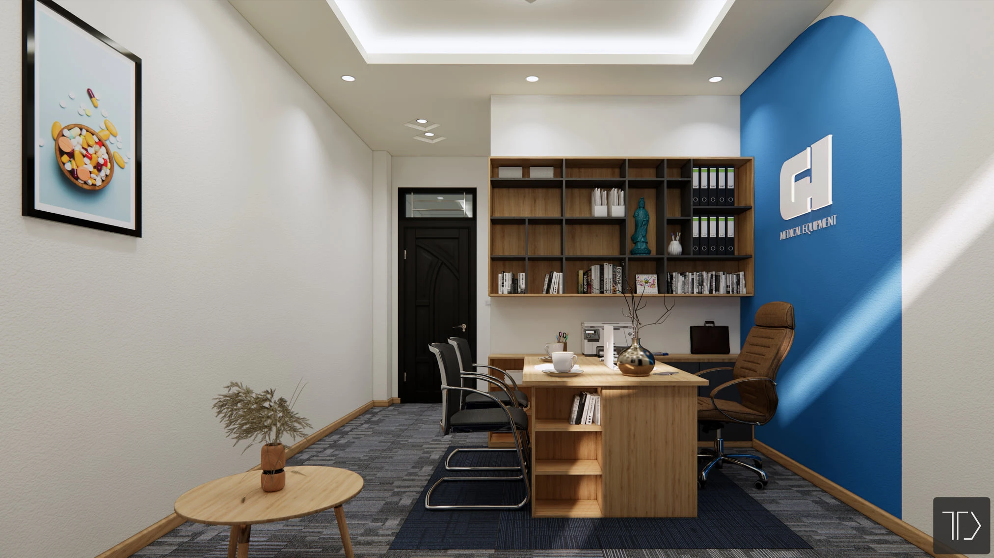 Office Free Download SketchUp Models Modern ID 110000050 (Nghiem Viet Thai)