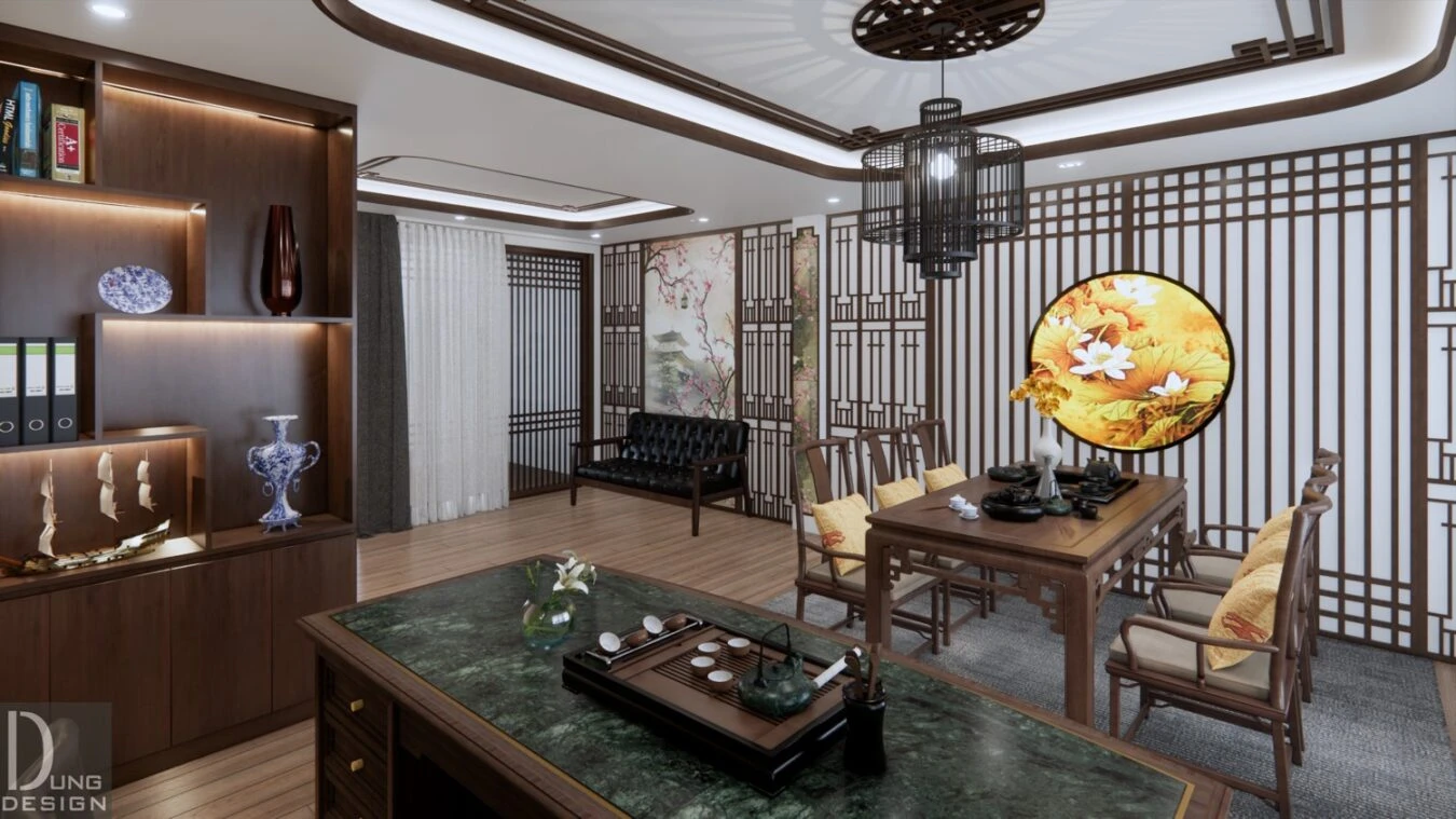 SketchUp Free Office Modern Enscape SketchUp Model Free Download ID 110000054 (Dao Van Dung)