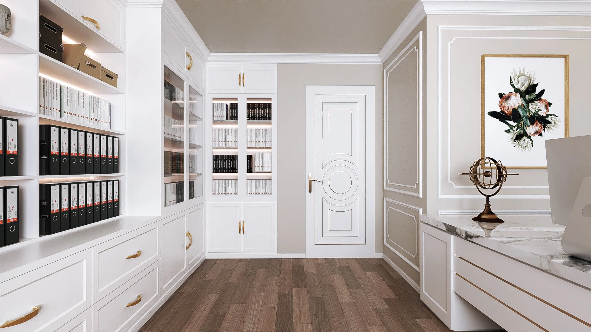 Office Neo Classic Vray 3D Model Free Download SketchUp ID 110000048 (Phan Vu Manh)