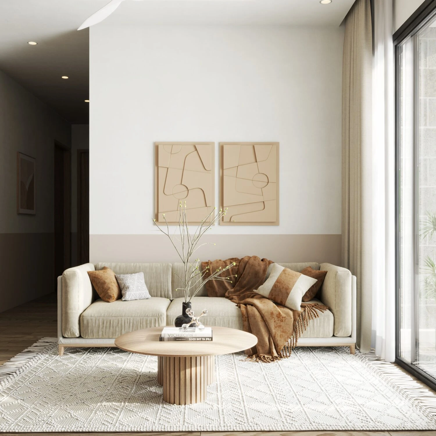 SketchUp 3D Model Free Download Modern Living Room - Dining Room ID 218000180 (Ngo Tien Duy)