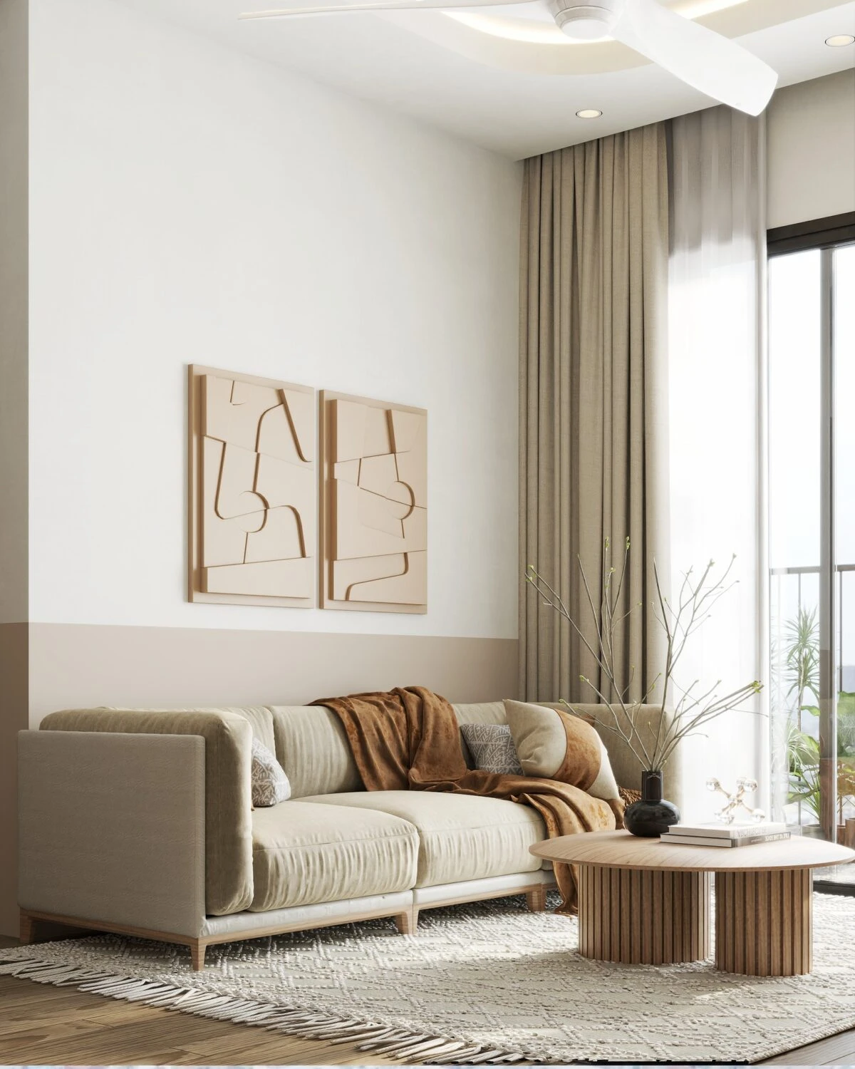 SketchUp 3D Model Free Download Modern Living Room - Dining Room ID 218000180 (Ngo Tien Duy)