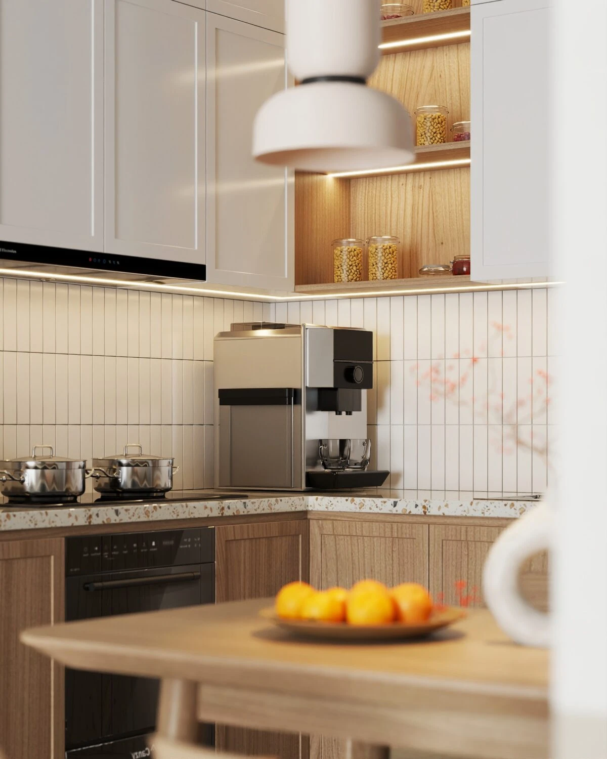 SketchUp 3D Model Free Download Modern Living Room - Dining Room ID 218000180 (Ngo Tien Duy)