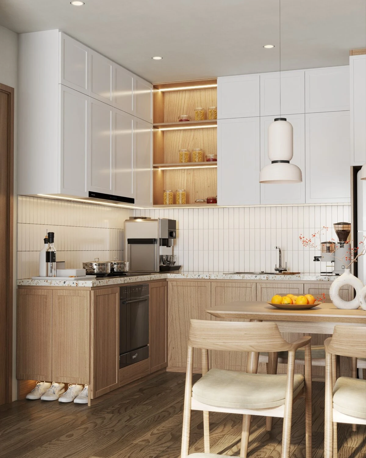 SketchUp 3D Model Free Download Modern Living Room - Dining Room ID 218000180 (Ngo Tien Duy)