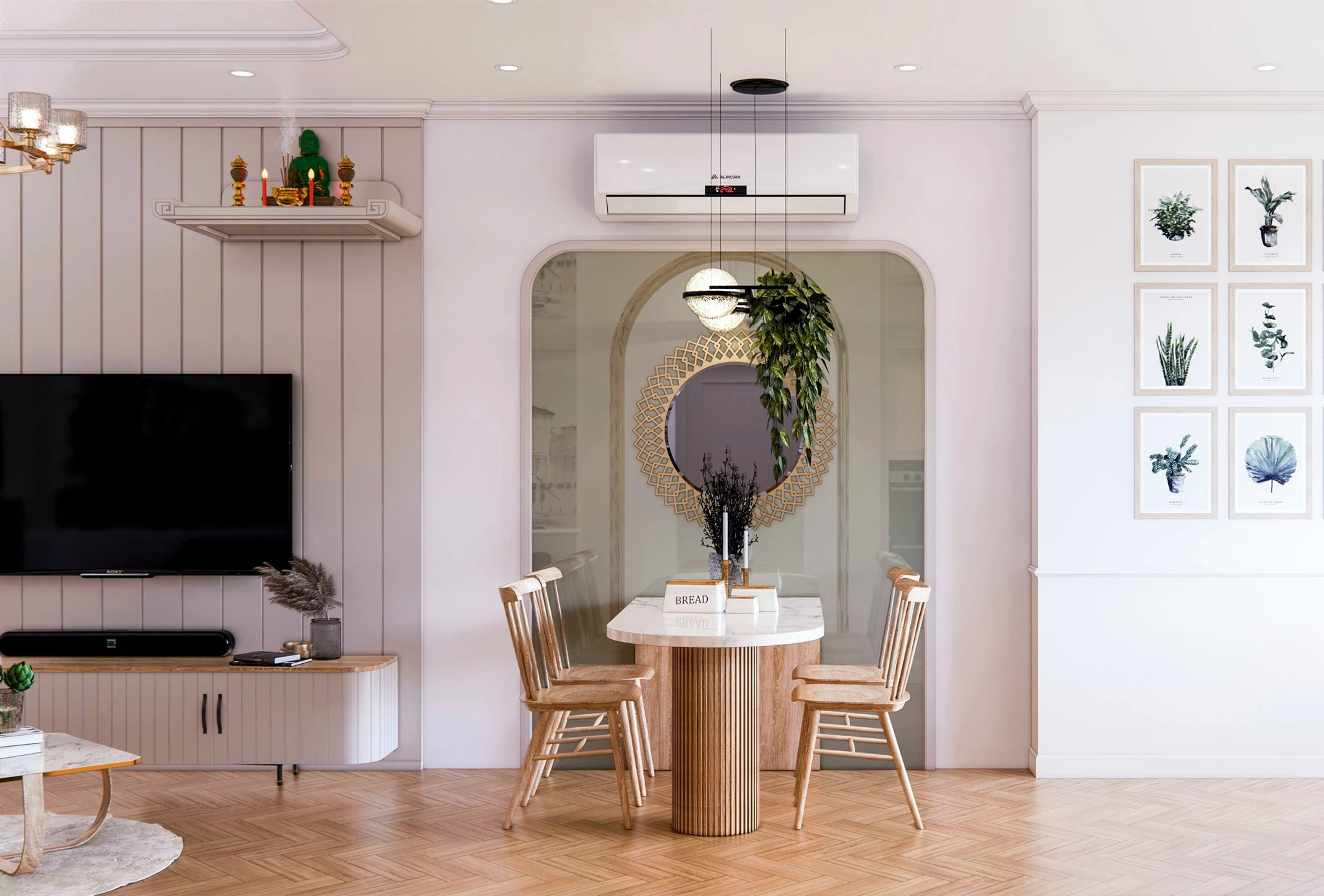 SketchUp Free SketchUp Free Model Enscape Modern Living Room Download ID 100000343 (Tran Phuc Loc)