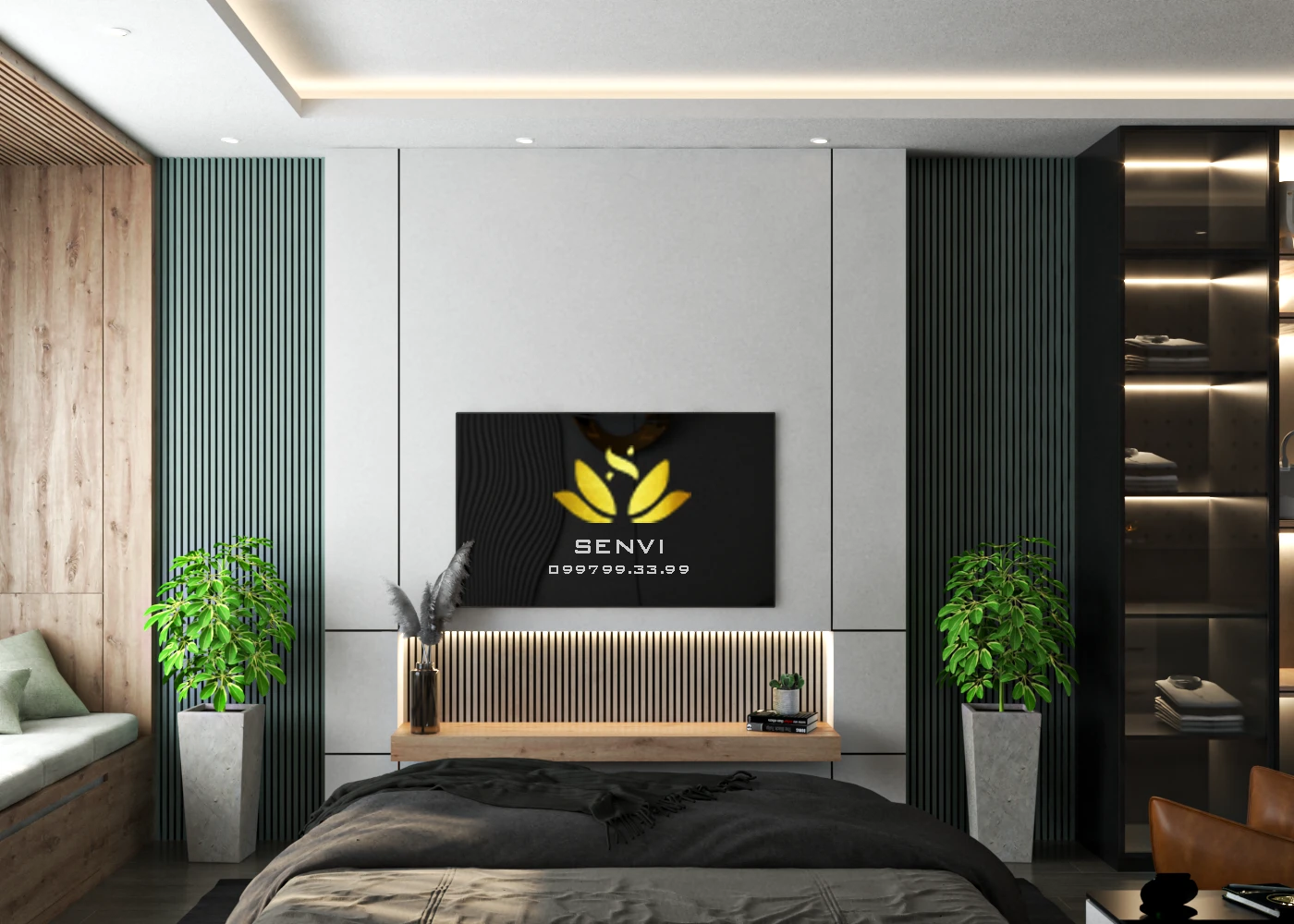 SketchUp Free Model Vray Modern Interior House Download ID 212000108 (Danh Nam)