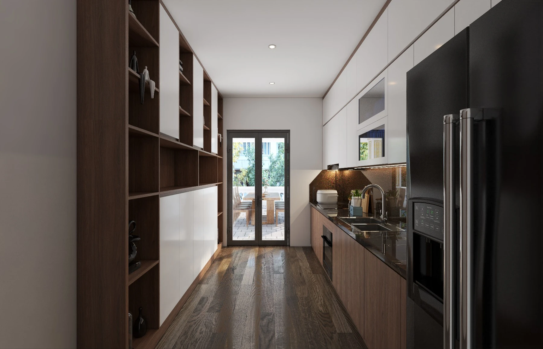 SketchUp Free Model Vray Modern Kitchen Download ID 102000055 (Le Dinh Nam)