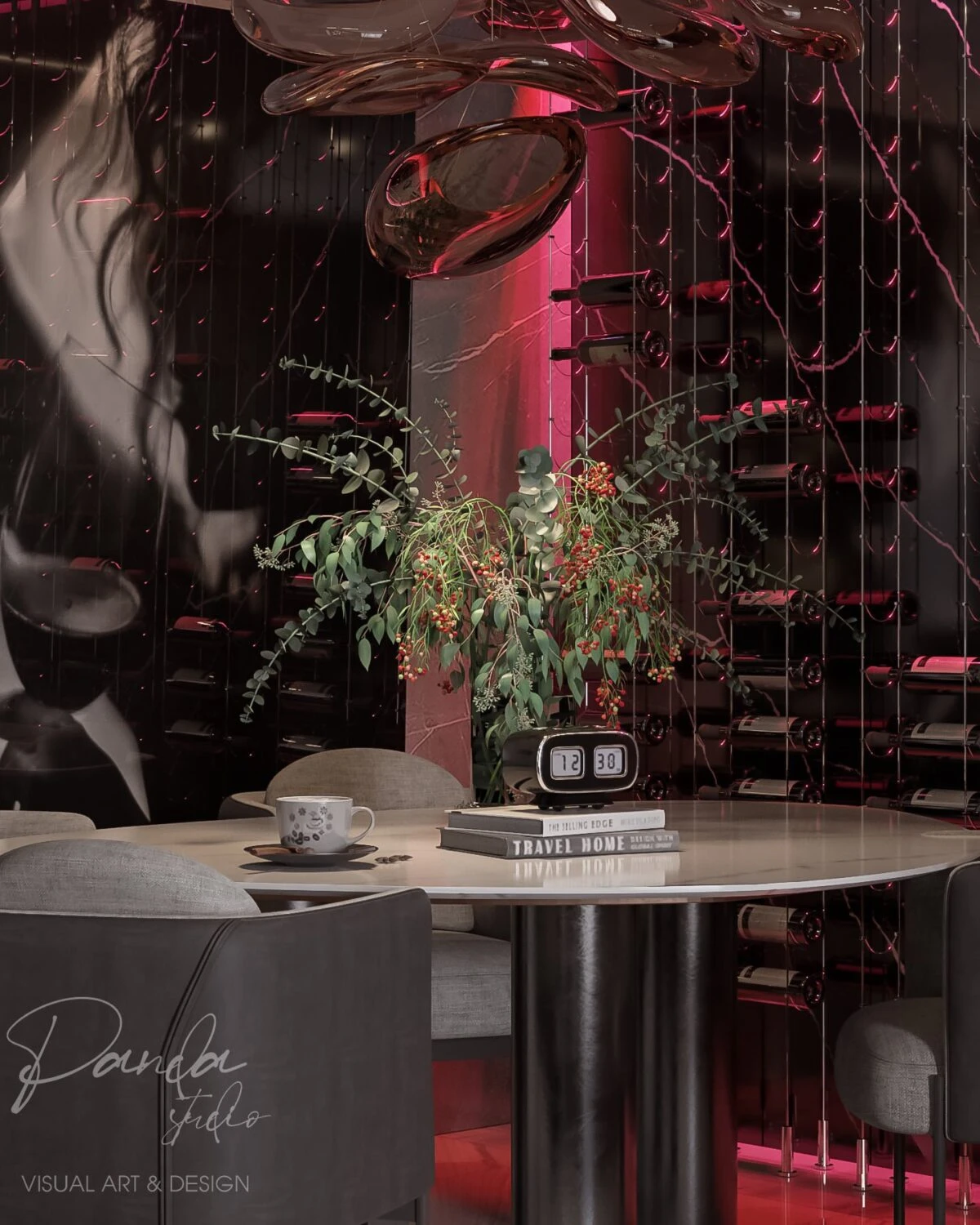 SketchUp Free Model Vray Modern Living Room - Dining Room Download ID 218000144 (Khanh Tran)