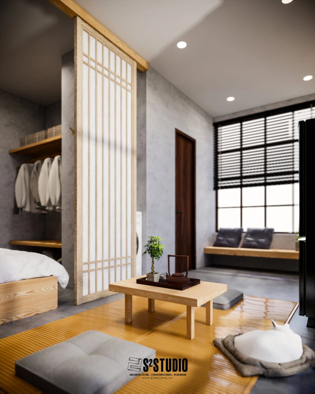 SketchUp Model Download Modern Apartment Enscape Free ID 106000177 (Loc Spin)